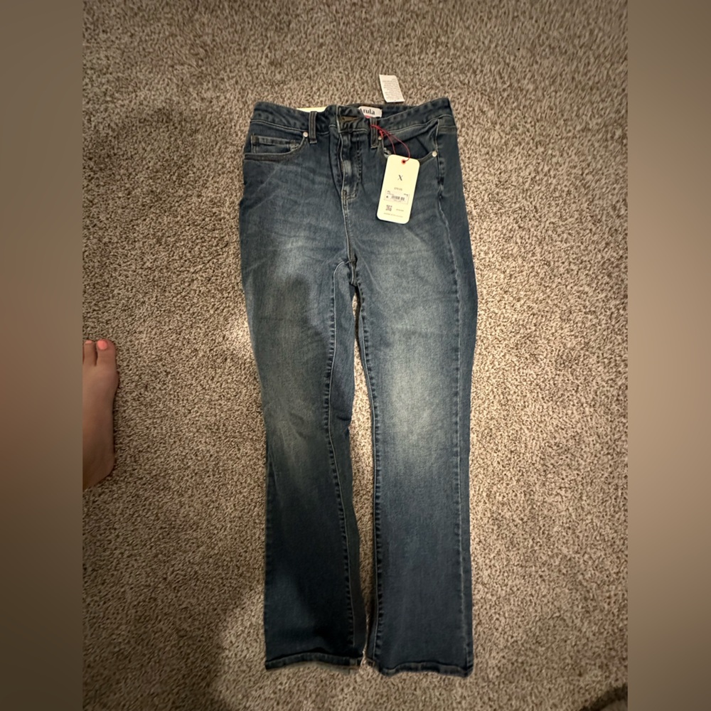 ARULA Women’s Dark Blue Slim Jeans